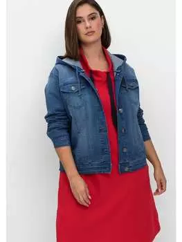 Джинсовая куртка sheego, цвет blue denim