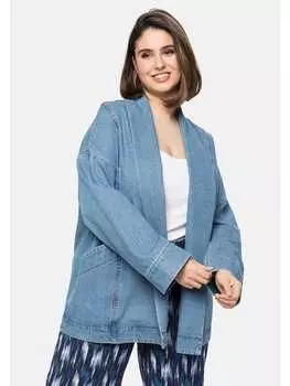 Джинсовая куртка sheego, цвет blue denim