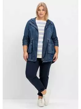 Джинсовая куртка sheego, цвет blue denim