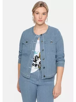 Джинсовая куртка sheego, цвет blue denim