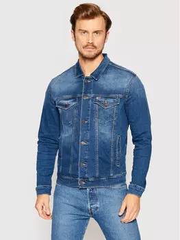 Джинсовая куртка стандартного кроя Tommy Jeans, синий