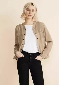 Джинсовая куртка Street One, бежевый