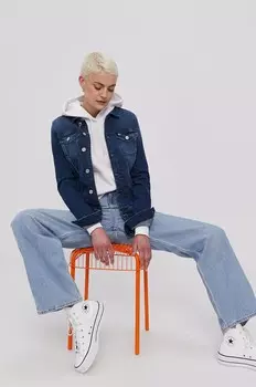 Джинсовая куртка Tommy Jeans, темно-синий