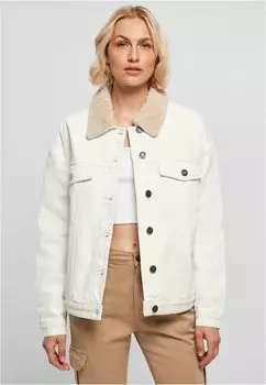 Джинсовая куртка Urban Classics, цвет Offwhite Raw