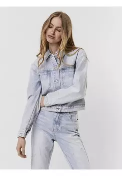 Джинсовая куртка Vero Moda, цвет light blue denim