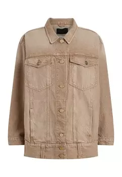 Джинсовая куртка WILLOW AllSaints, коричневый