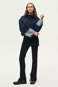 Джинсовая куртка ZARA, синий
