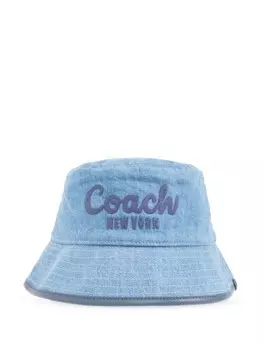 Джинсовая панама Coach, синий
