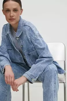 Джинсовая рубашка Answear Lab, синий