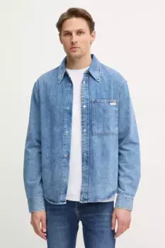 Джинсовая рубашка Calvin Klein Jeans, синий