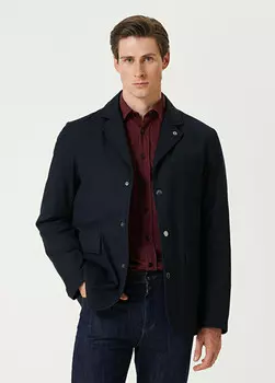 Джинсовая рубашка Canali, синий