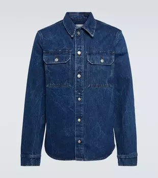 Джинсовая рубашка Dries Van Noten, синий