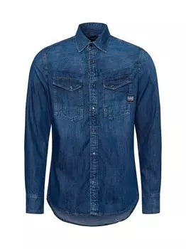 Джинсовая рубашка G-Star Raw, индиго