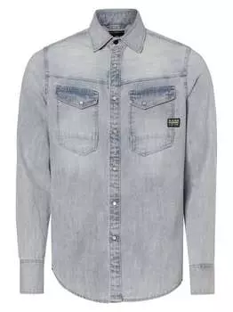 Джинсовая рубашка G-Star Raw, серый