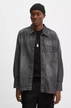 Джинсовая рубашка G-Star Raw, серый