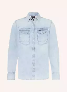 Джинсовая рубашка G-Star Raw, синий