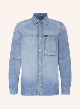 Джинсовая рубашка G-Star Raw, синий