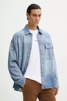 Джинсовая рубашка G-Star Raw, синий