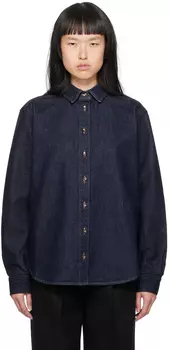 Джинсовая рубашка Indigo Signature TOTEME