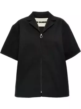 Джинсовая рубашка Jil Sander, черный