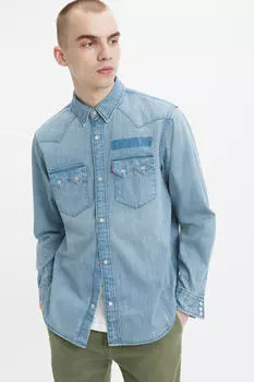 Джинсовая рубашка Levis Levi's, синий