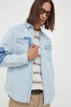 Джинсовая рубашка Леви Levi's, синий