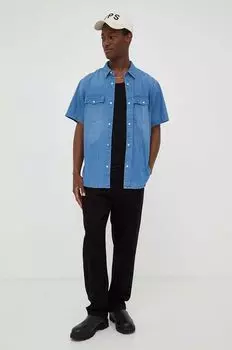 Джинсовая рубашка Леви Levi's, синий