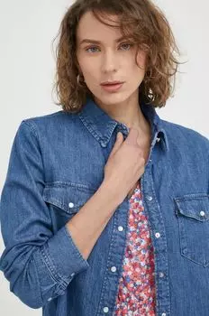 Джинсовая рубашка Леви Levi's, синий