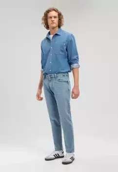 Джинсовая рубашка Mavi "ONE POCKET SHIRT", джинсовая рубашка, цвет Indigo