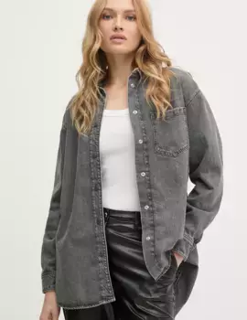 Джинсовая рубашка Pepe Jeans, серый