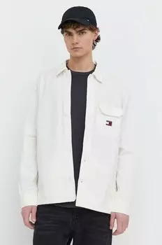 Джинсовая рубашка Tommy Jeans, белый