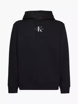 Джинсовая толстовка с моно-логотипом Calvin Klein, черный