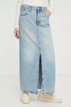 Джинсовая юбка G-Star Raw, синий