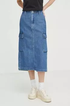 Джинсовая юбка Levi's, синий
