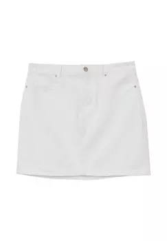 Джинсовая юбка Mini skirt Calliope, белый
