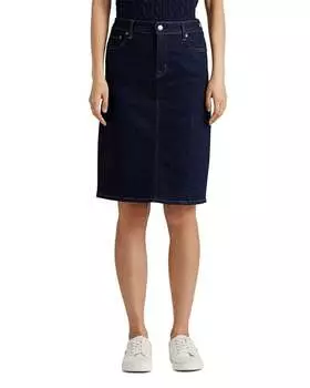 Джинсовая юбка Ralph Lauren, цвет Blue