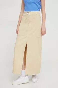 Джинсовая юбка Shelby Pepe Jeans, бежевый