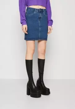 Джинсовая юбка Vero Moda, синий