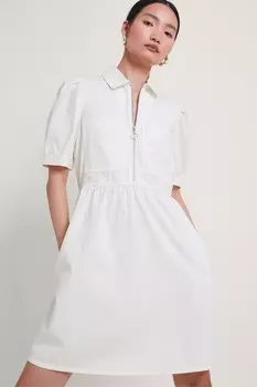Джинсовое платье Adena Monsoon, белый