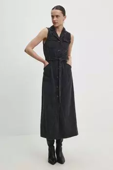Джинсовое платье Answear Lab, черный