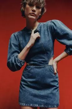 Джинсовое платье Answear Lab, синий