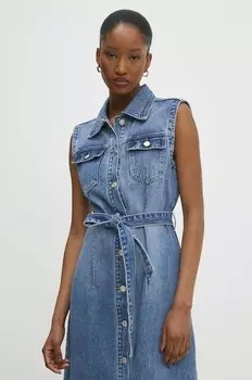 Джинсовое платье Answear Lab, синий