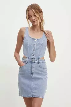 Джинсовое платье Answear Lab, синий
