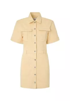 Джинсовое платье JILL Pepe Jeans, желтый