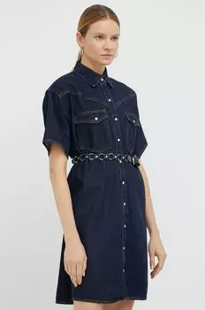 Джинсовое платье Леви Levi's, темно-синий