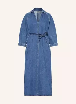 Джинсовое платье ливав с рукавами 3/4 Inwear, синий