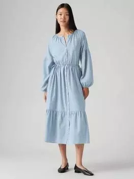 Джинсовое платье макси от джолин Levi's, цвет Honestly Happy