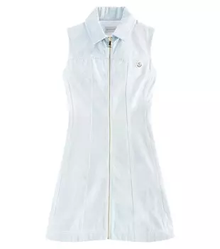 Джинсовое платье Moncler Enfant, синий