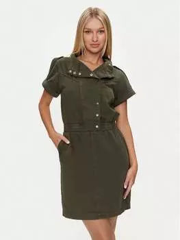 Джинсовое платье slim fit Morgan, зеленый