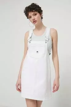 Джинсовое платье Tommy Jeans, бежевый